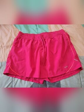 Women’s Champion Hot Magenta Athletic Drawstring Shorts.